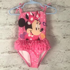 NWOT Disney Sz 2 Toddler Girl Bathing Suit